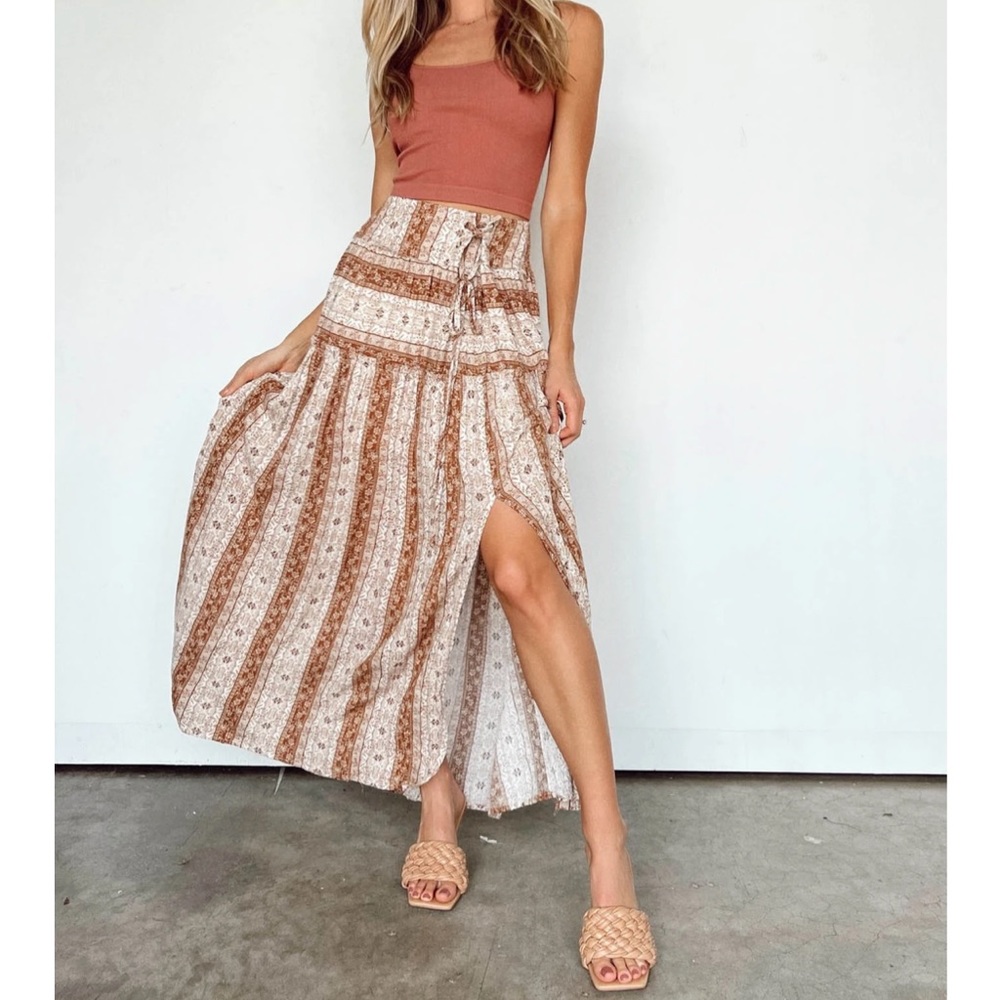 Vintage Vibes Maxi Skirt